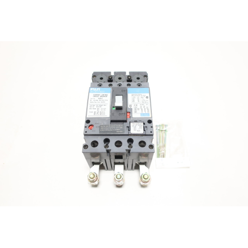 Fuji Electric BU3DLC-060L1W Molded Case Circuit Breaker 3p 60a Amp 600v-ac