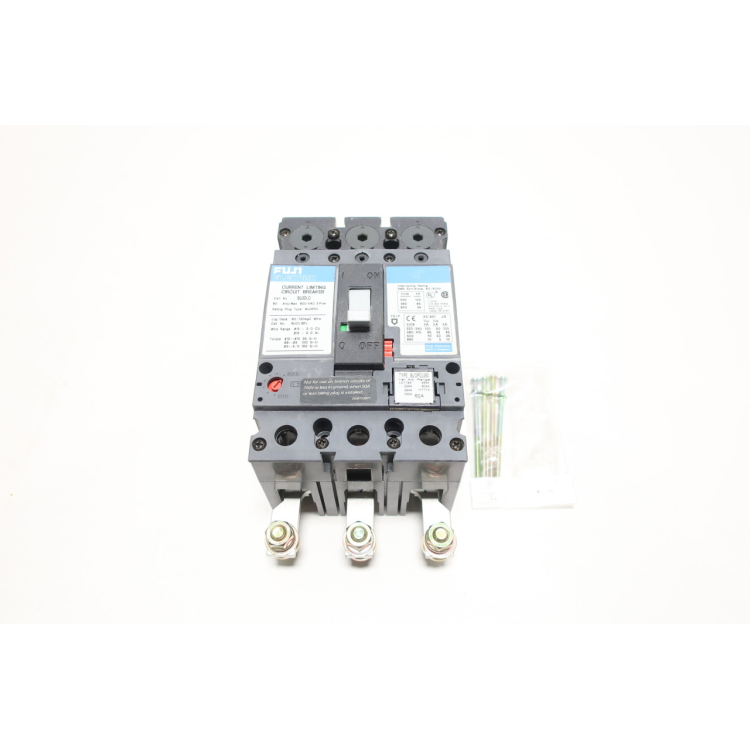 Fuji Electric BU3DLC-060L1W Molded Case Circuit Breaker 3p 60a Amp 600v-ac