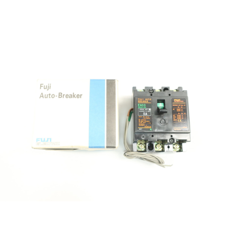 Fuji Electric EA33 BB3AEA-005 Auto-breaker 3p 5a 220v-ac