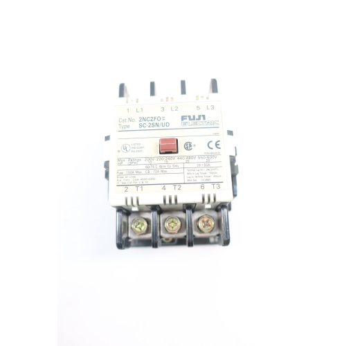 Fuji Electric 2NC2F0 SC-2SN/UD Ac Contactor 110-120v-ac 50a 25hp
