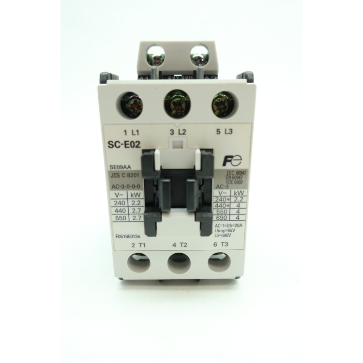 Fuji Electric SC-E02 SE09AA Ac Contactor 24-26v-ac 20a 5hp