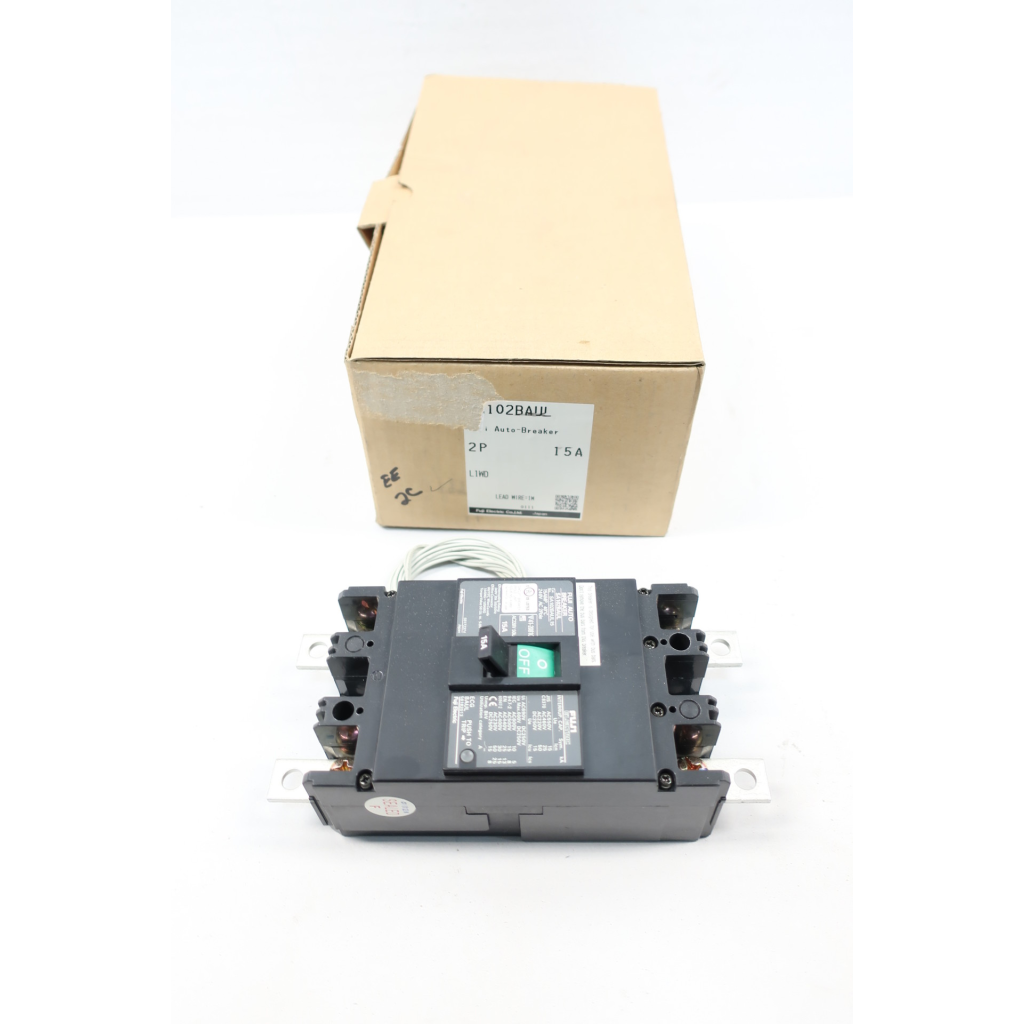 Fuji SA102BAUL15 Molded Case Circuit Breaker 2p 15a Amp 240v-ac