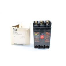 Fuji SA33B BB3ASB-020 Auto-breaker 3p 20a Amp 220v-ac