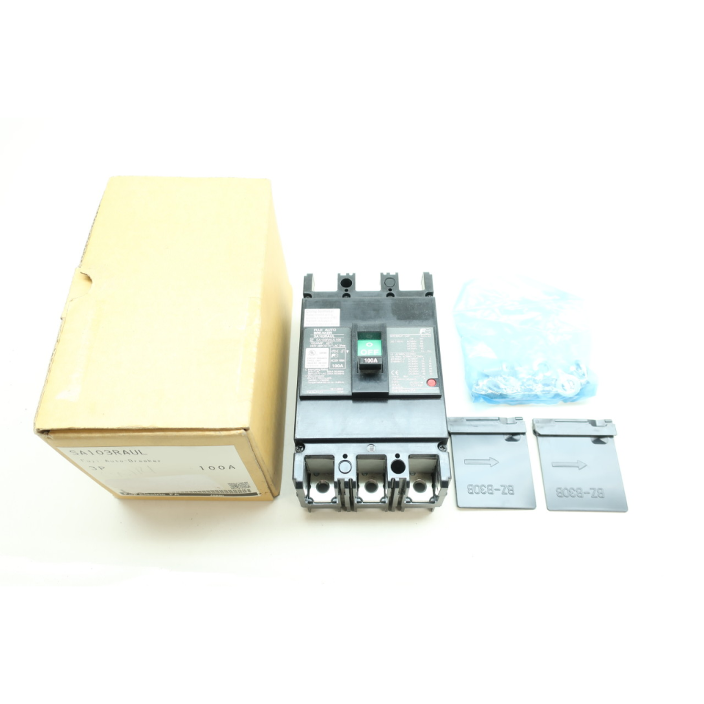 Fuji SA103RAUL100 Molded Case Circuit Breaker 3p 100a 277/480v-ac