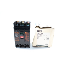 Fuji SA53RM BM3BRB-024 Molded Case Circuit Breaker 3p 24a 600v-ac