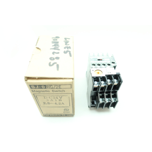 Fuji SJ-0WG/2E Full Voltage Starter 24v-dc 3hp