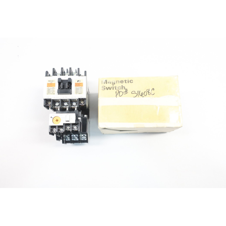 Fuji SW-5-1/2E 4NW0H0AM11K Full Voltage Starter 110-120v-ac 10hp