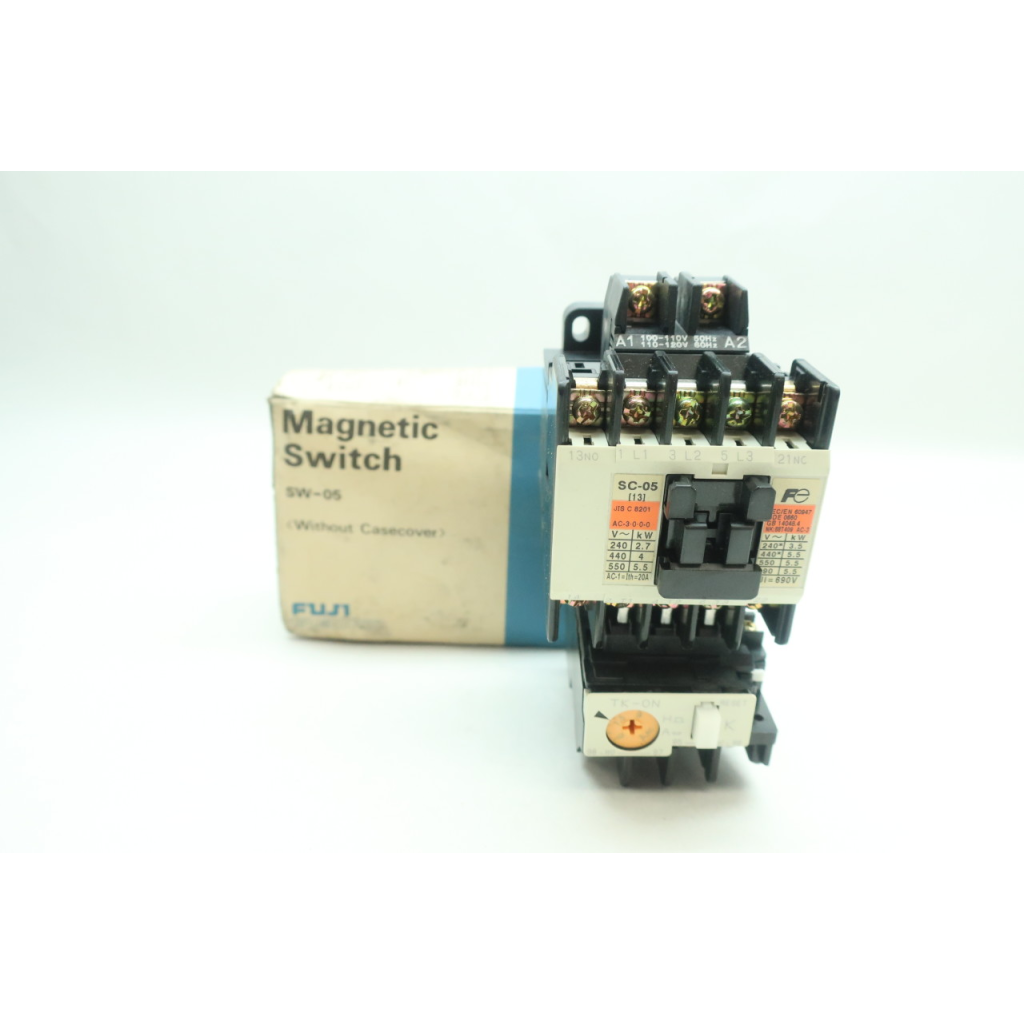 Fuji SW-05 4NW0G01Q11K Full Voltage Starter 110-120v-ac 5hp