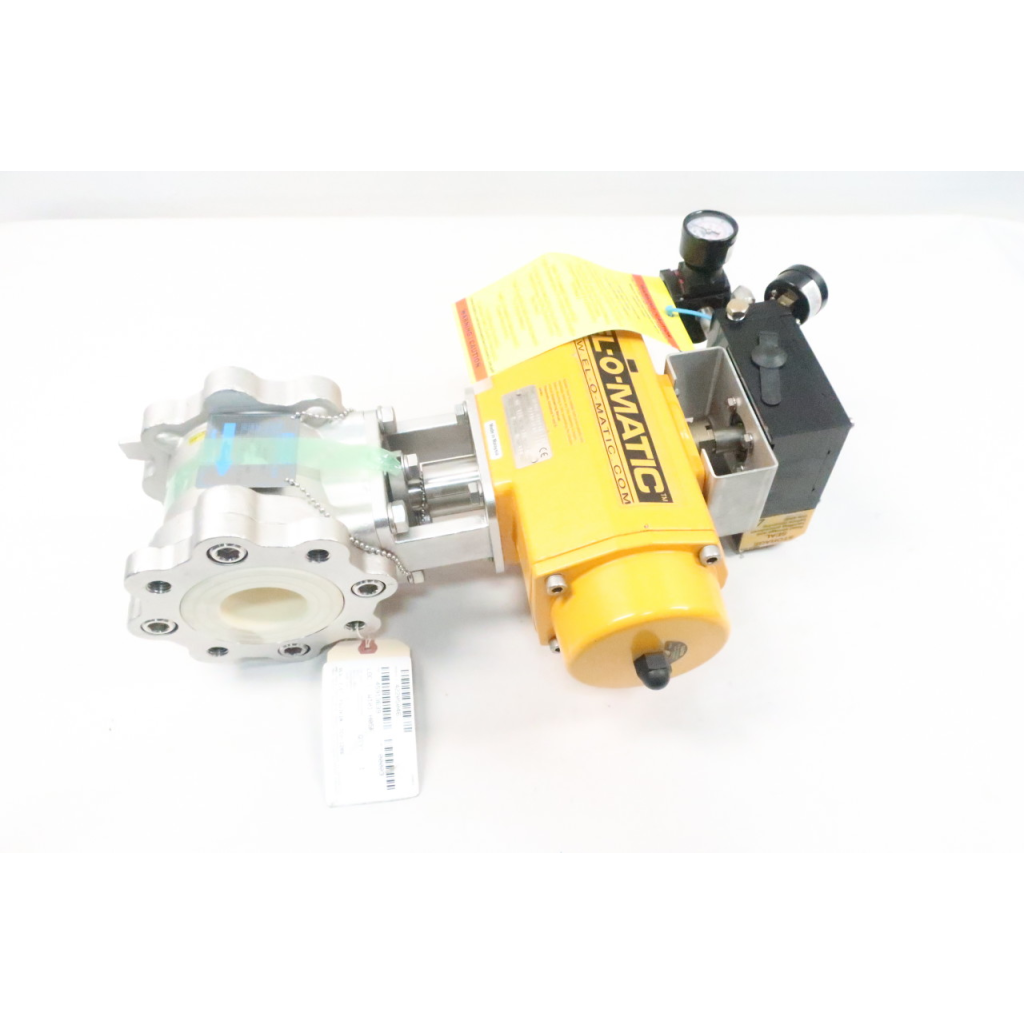 Fujikin IA1082108-1 Cosmix Pneumatic Stainless Ball Valve 2-1/2in