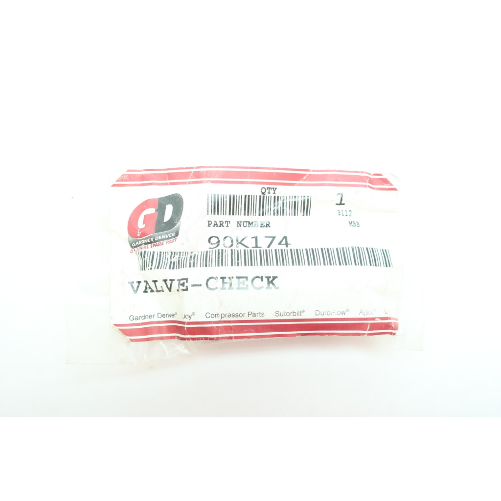 Gardner Denver 90K174 Check Valve 1/4in Npt