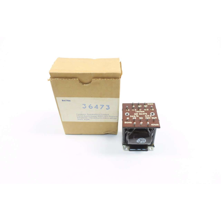 Gardners 36473 120ma 342/3 Voltage Transformer