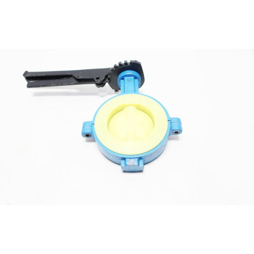 Garlock Gar-seal Butterfly Valve Uhmpe Manual Iron Wafer 4in