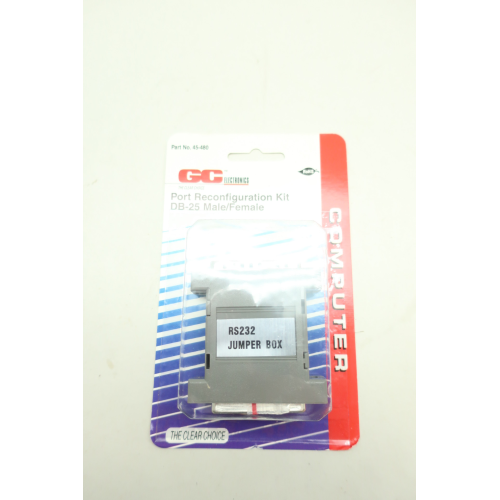 Gc Electronics 45-480 Port Reconfig Kit Db-25 Male/female Connector
