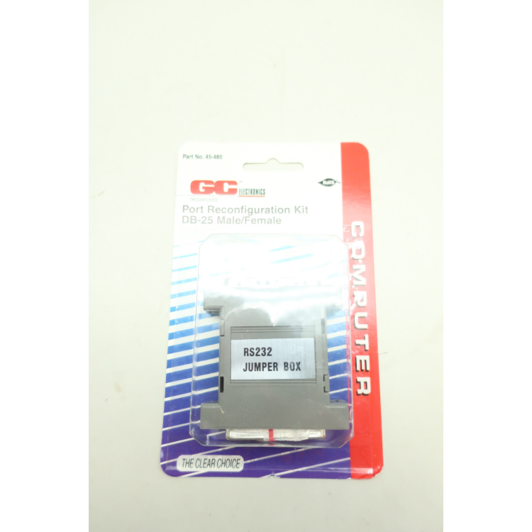 Gc Electronics 45-480 Port Reconfig Kit Db-25 Male/female Connector
