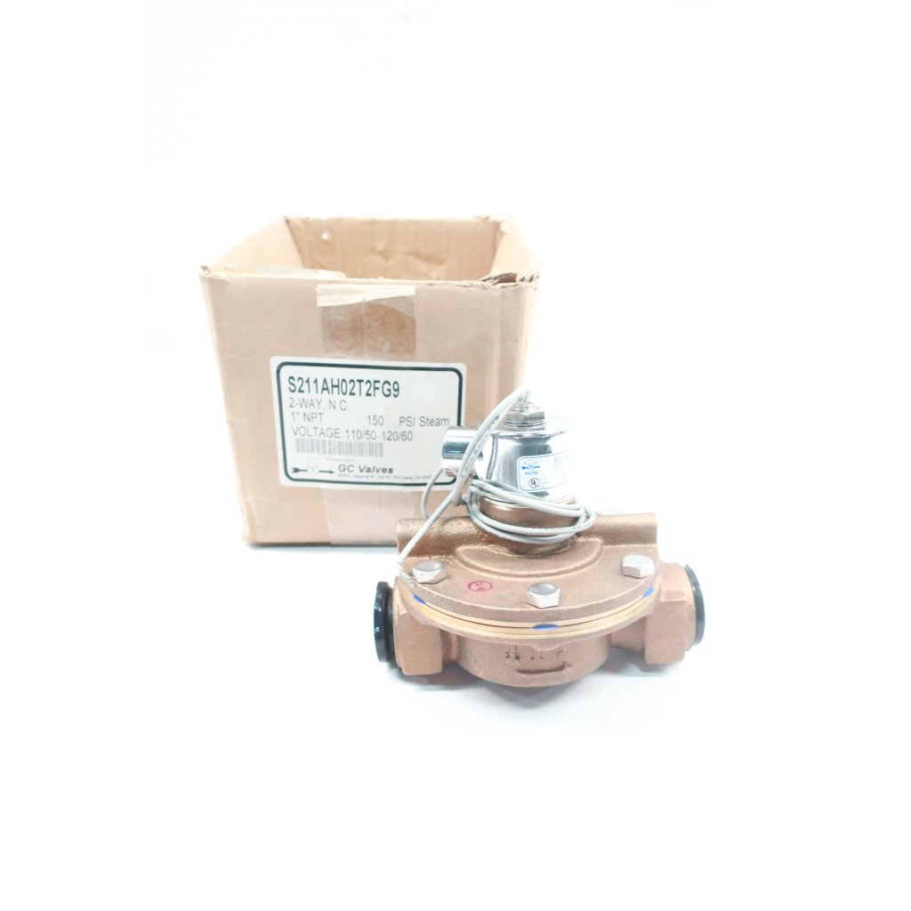 Gc Valves S211AH02T2FG9 Solenoid Valve 120v-ac 1in Npt