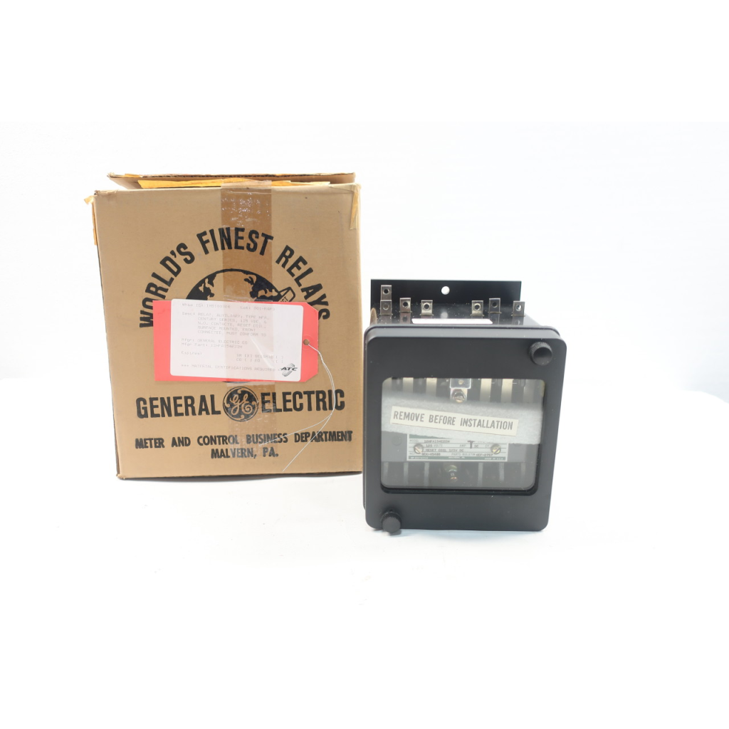Ge 12HFA154E22H Auxillary Relay 125v-dc