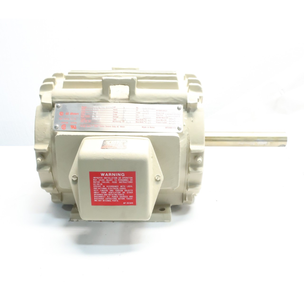 Ge 5KS182SE1025Z Ac Motor 182tz 3ph 3hp 3515rpm 7/8in 460v-ac