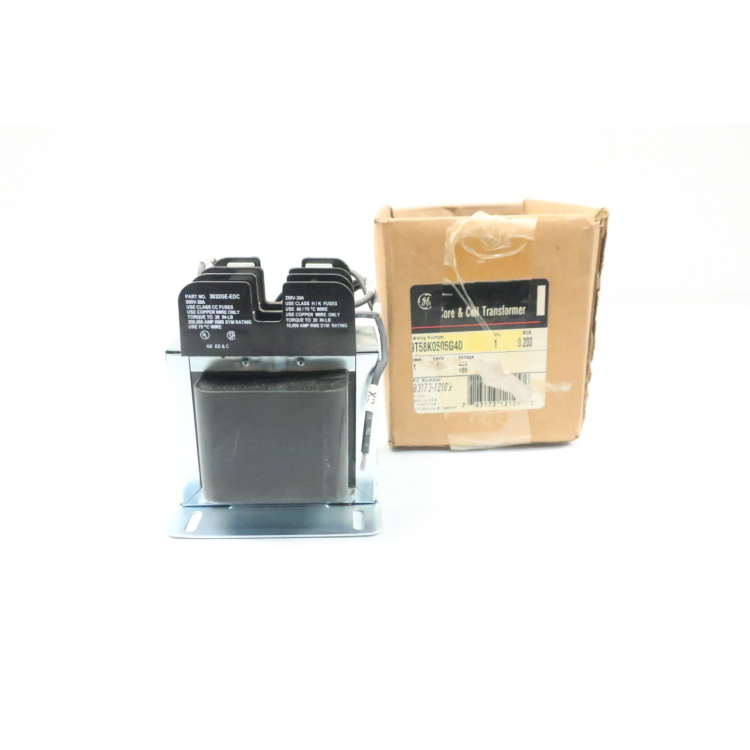 Ge 9T58K0505G40 Voltage Transformer 1ph 200va 480v-ac 120v-ac