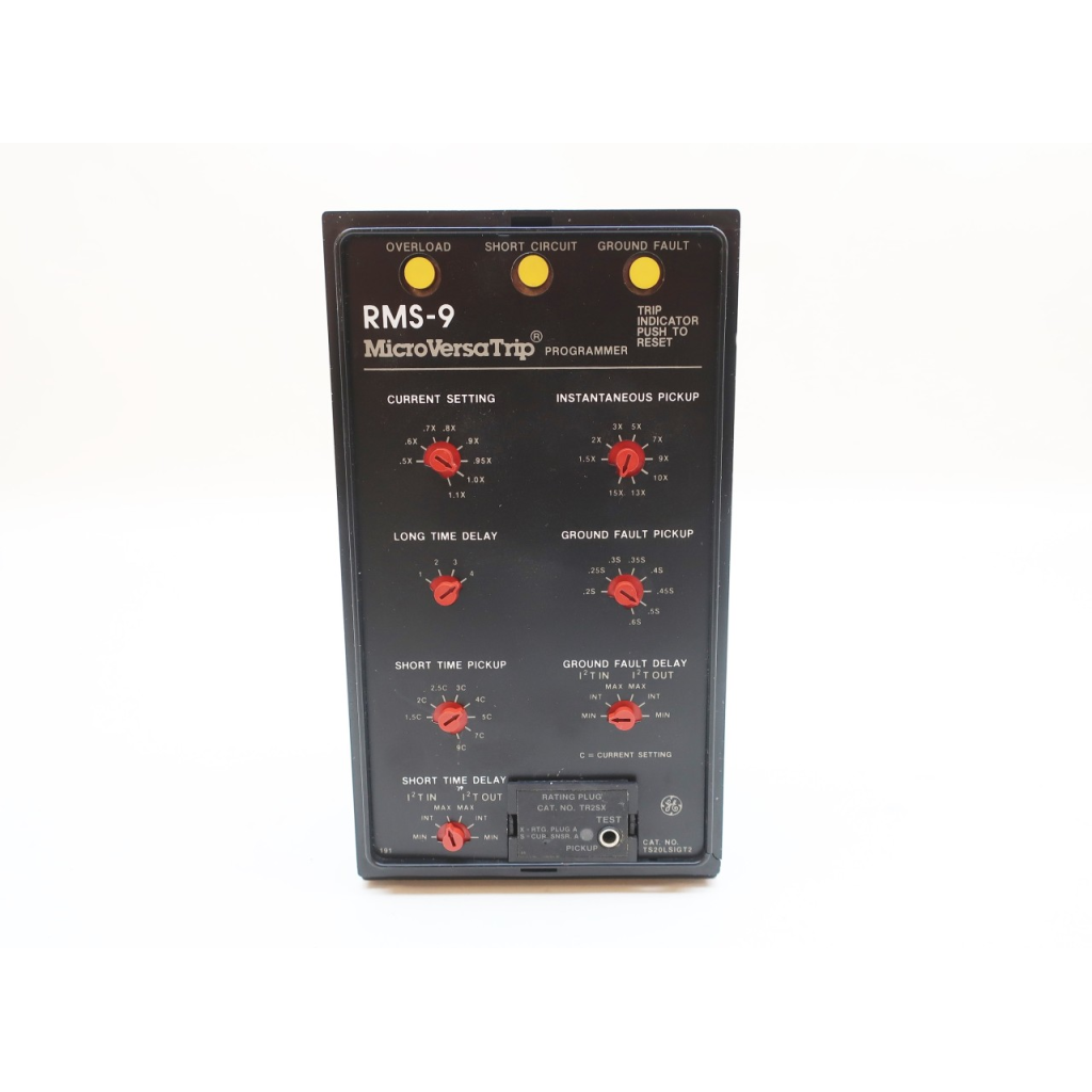 Ge Ts20lsigt2 Microversa Rms-9 Circuit Breaker Trip Unit Tr2sx Rating Plug