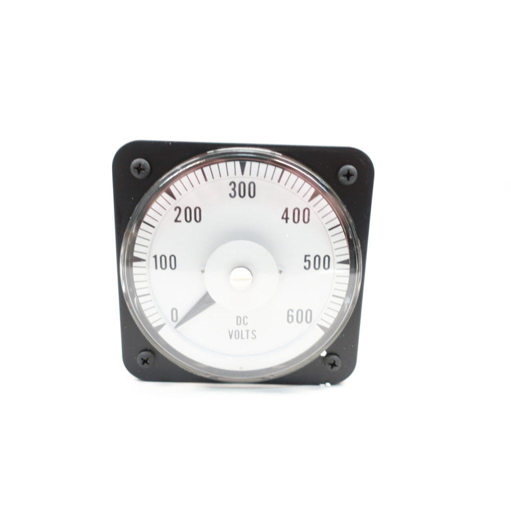 General Electric Ge 262A6456P002 Voltmeter 0-600v-dc