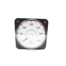 General Electric Ge 262A6456P002 Voltmeter 0-600v-dc