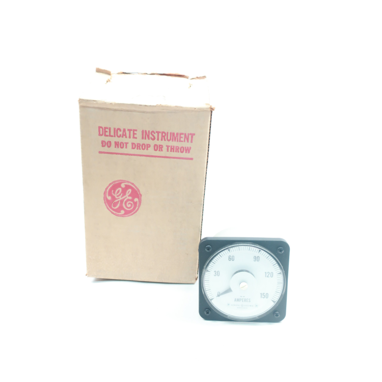 General Electric Ge 50-103121CBPZ2 Dc Ammeter 0-150a