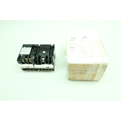 General Electric Ge CR122AD02141AA Industrial Control Relay 125v-dc General Electric Ge CR122AD02141AA Industrial Control Relay 125v-dc