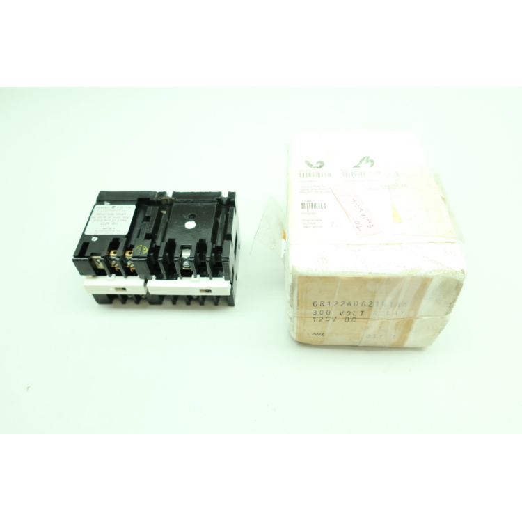 General Electric Ge CR122AD02141AA Industrial Control Relay 125v-dc