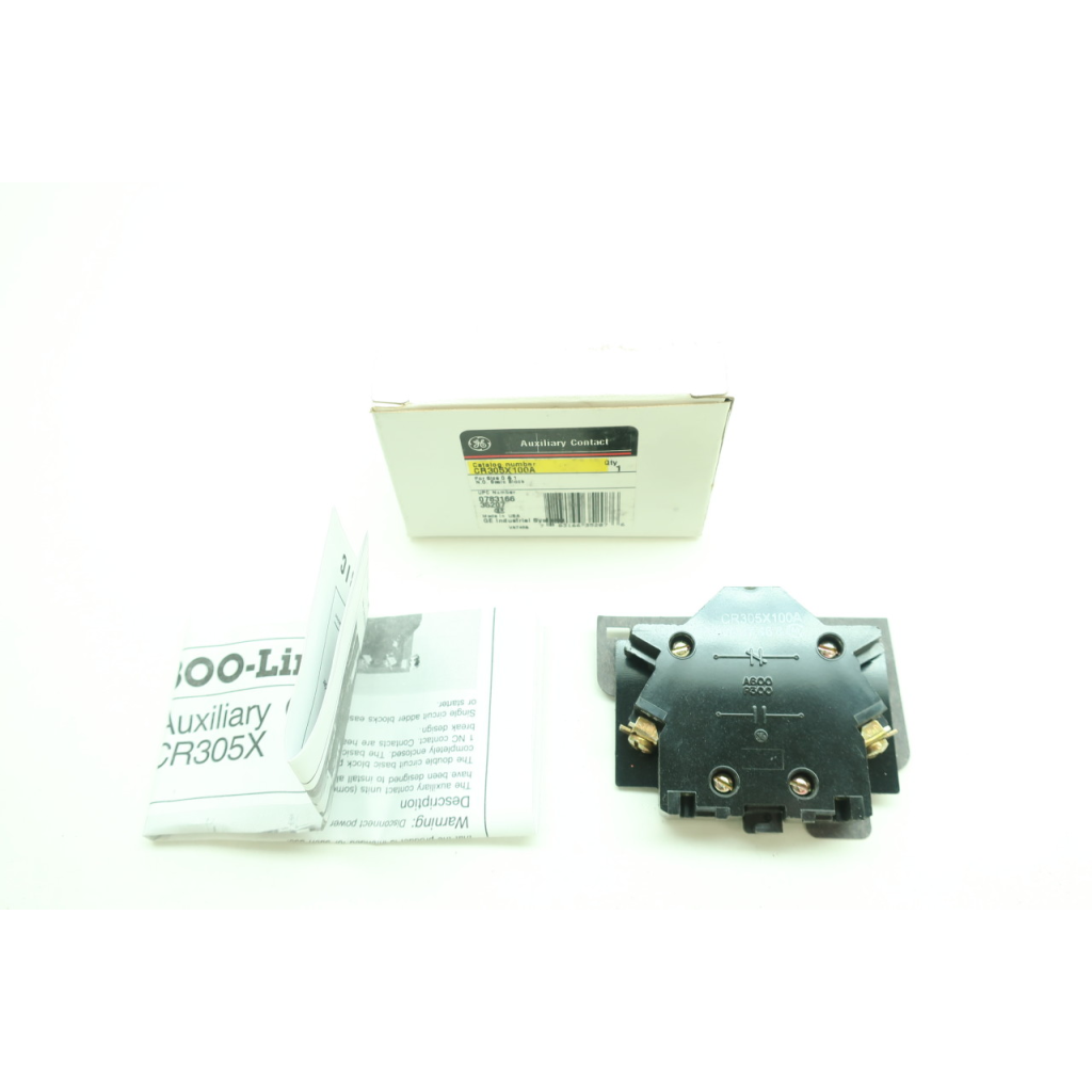 General Electric Ge CR305X100A Size 0 & 1 Auxiliary Contact
