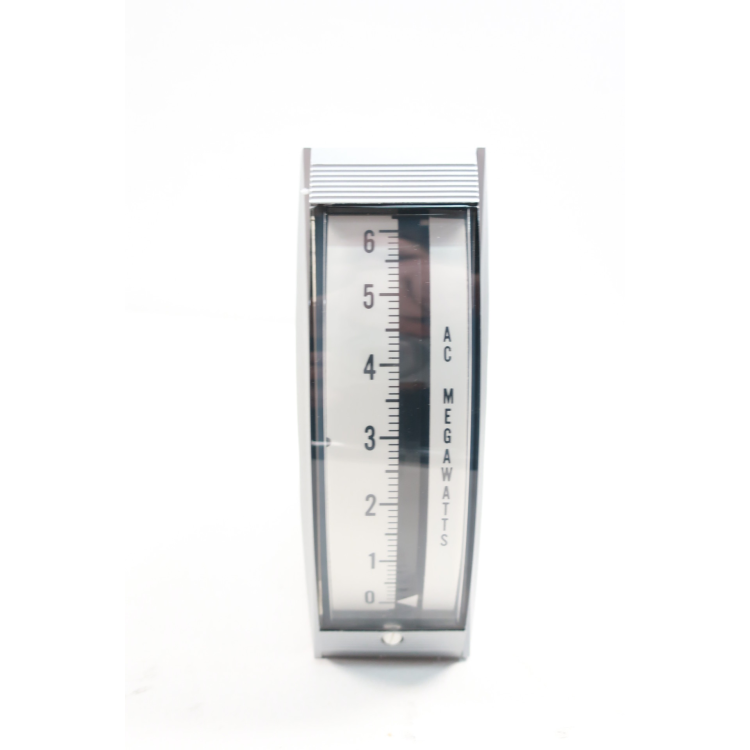 General Electric Ge 157C4543P41006 Panel Meter 0-6 Ac Megawatts