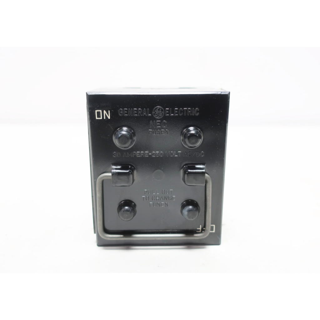 General Electric Ge 673D0515-415-27 2p 30a Amp 250v-ac/dc Fuse Holder