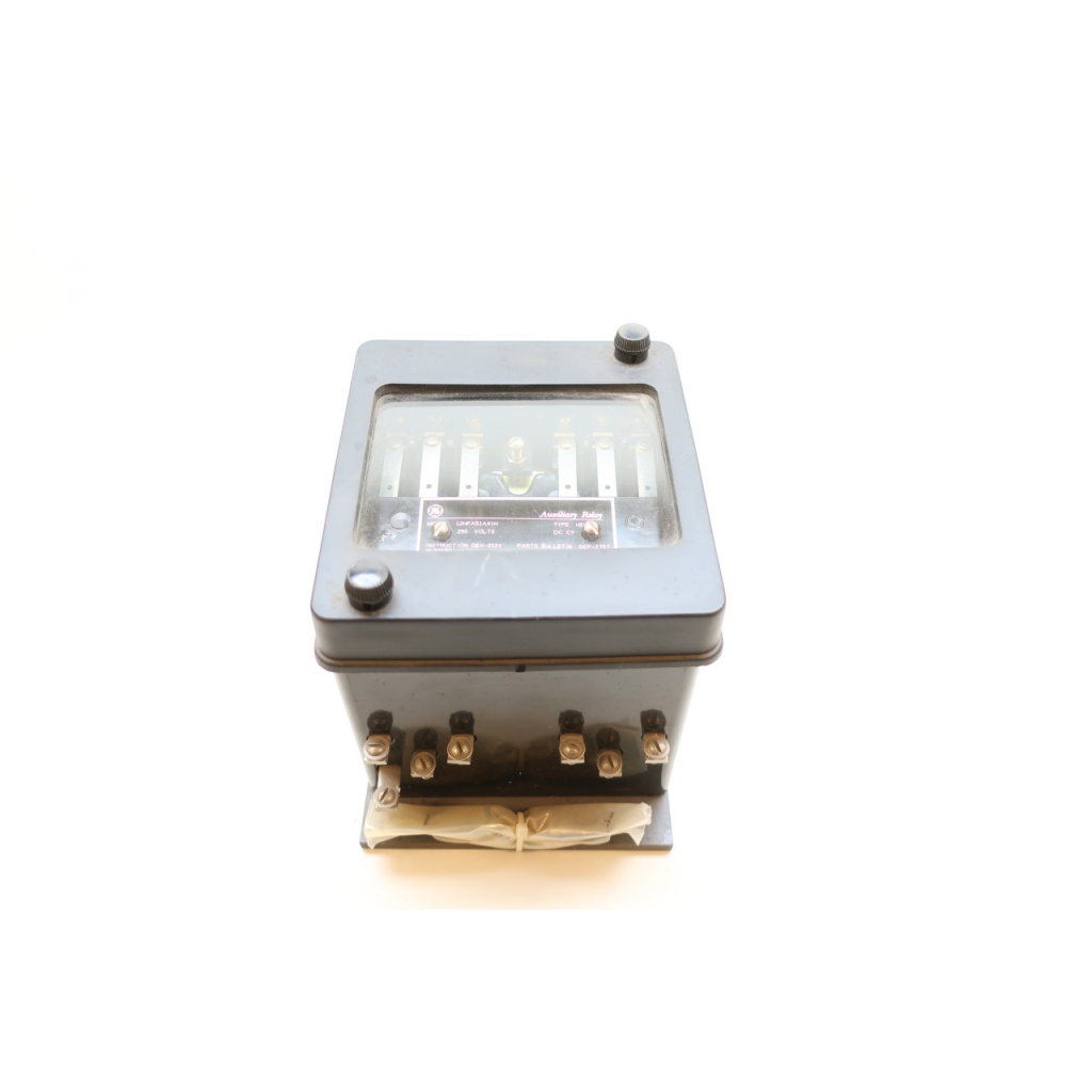 General Electric Ge 12HFA51A41H Auxiliary Relay 250v-dc Type Hfa