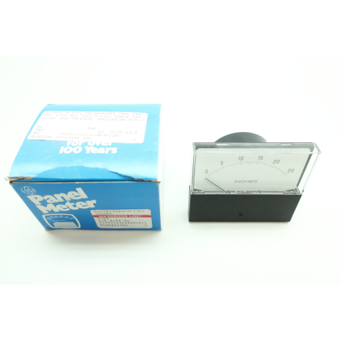 General Electric Ge 50-251300HFHF1JFC New Horizon Line Panel Meter 0-26in
