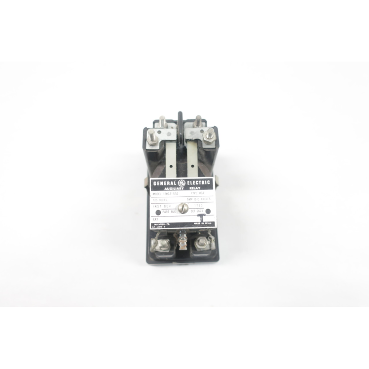 General Electric Ge 12HGA111J2 Auxiliary Relay 125v-dc