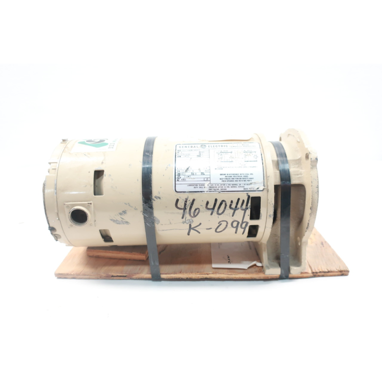 General Electric Ge 5KC39RN146AX Ac Motor 48y 1ph 1hp 3450rpm 115/230v-ac