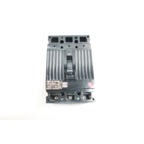 General Electric Ge TED136020WL Molded Case Circuit Breaker 3p 20a Amp 600v-ac