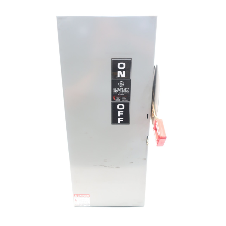General Electric Ge TH3363 Fusible Disconnect Switch 3p 100a Amp 600v-ac