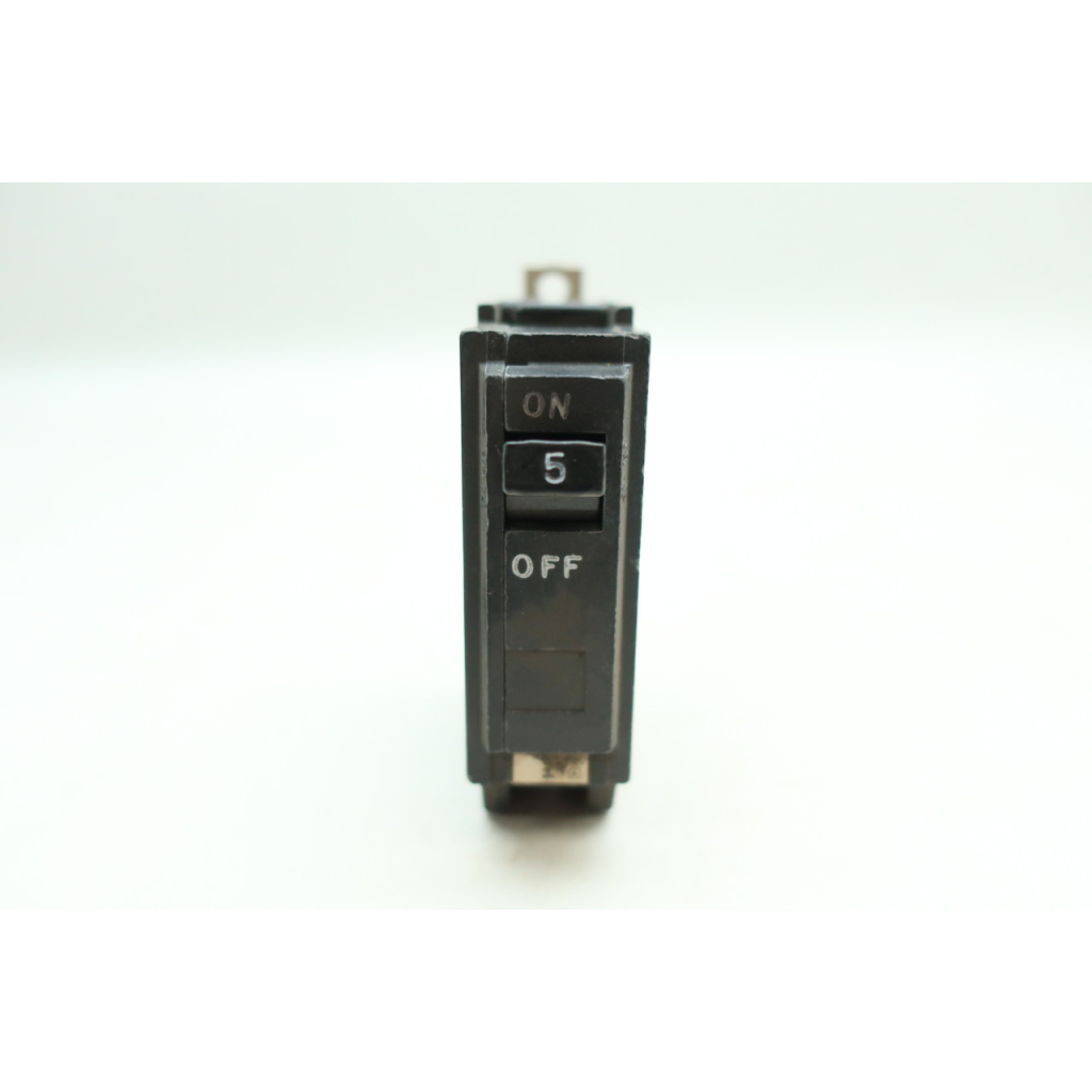 General Electric Ge TQB1105 1p 5a Amp Molded Case Circuit Breaker