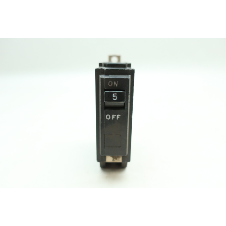General Electric Ge TQB1105 1p 5a Amp Molded Case Circuit Breaker