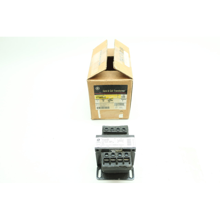 General Electric Ge 9T58K0043 Voltage Transformer 1ph 75va 240/480v-ac 120v-ac