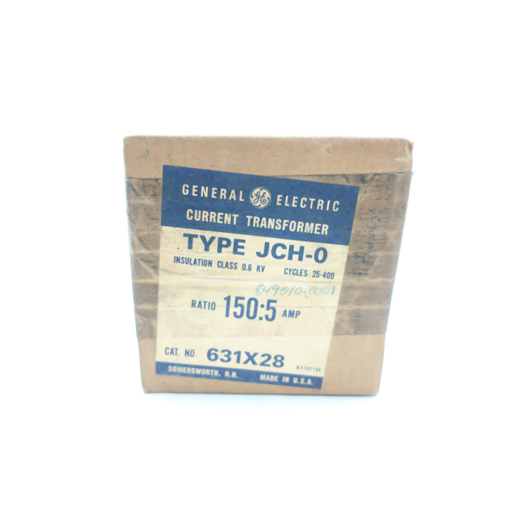 General Electric Ge 631X28 Current Transformer Type Jch-0 150:5a