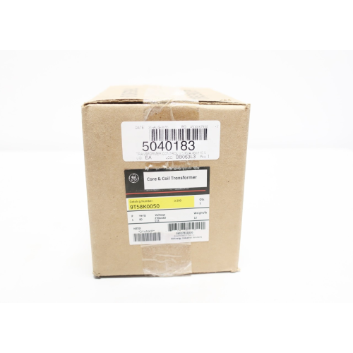 General Electric 9T58K0050 1ph .500kva 230/460v-ac 115v-ac Voltage Transformer