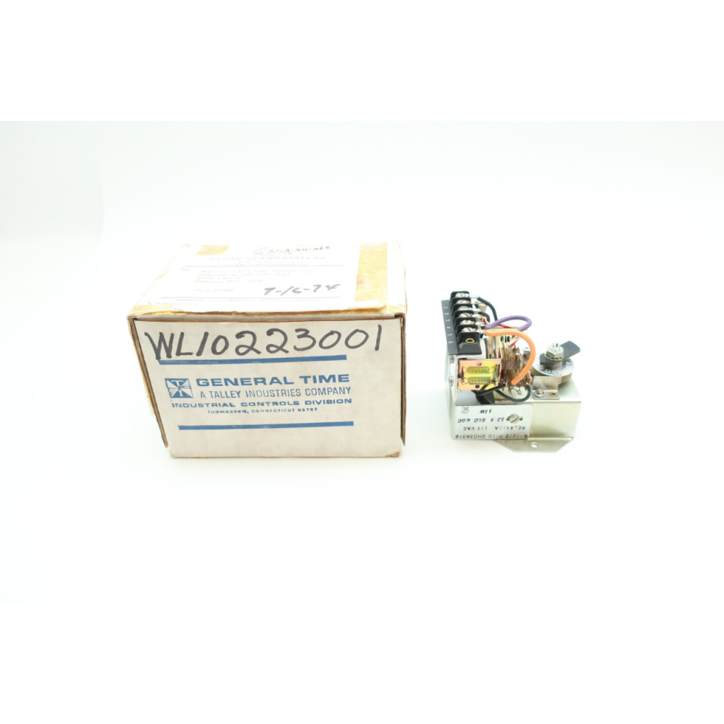 General Time BN2222-001G BN22-001 13.5sec Time Delay Relay 115v-ac