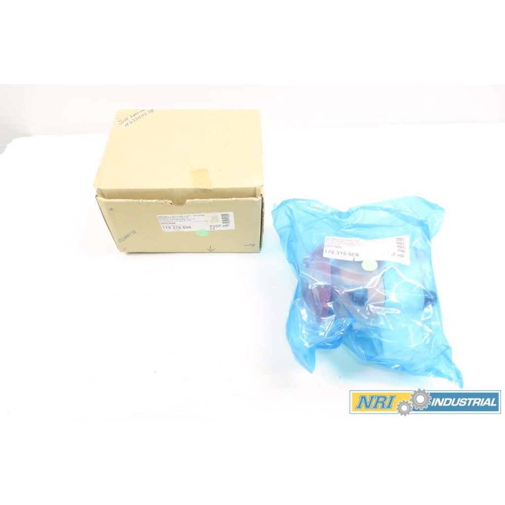 Georg Fischer 175 315 606 D50dn40 Pvc Diaphragm Valve