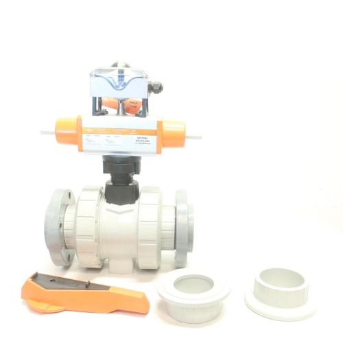 George Fischer Gf+ TYPE 546 Dn80 Pvc-c Control Valve 2in