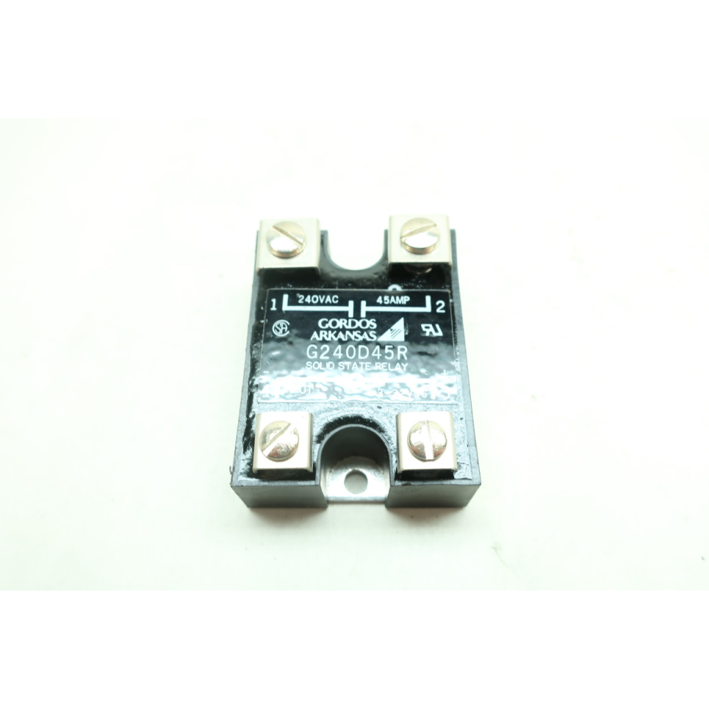 Gordos Arkansas G240D45R Solid State Relay 3-32v-dc 45a 240v-ac