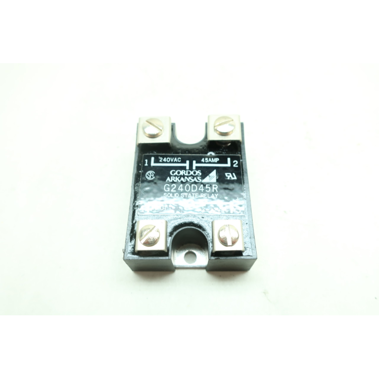 Gordos Arkansas G240D45R Solid State Relay 3-32v-dc 45a 240v-ac