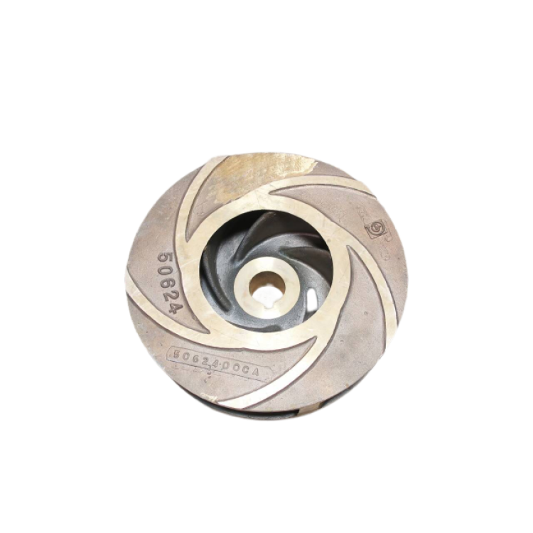 Goulds 50624-00CA Bronze 5 Vane 18in Od 2-1/2in Bore Pump Impeller