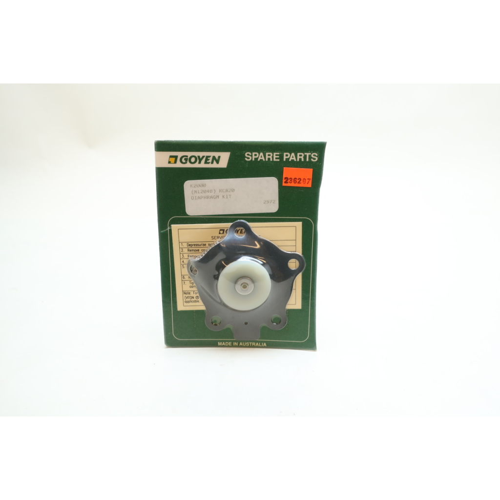 Goyen K2000 Rca20 Valve Diaphragm Kit