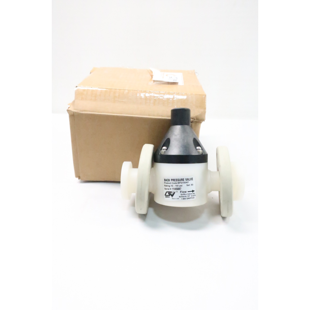 Griffco BPG100KF Back Pressure Valve 10-150psi Flanged 1in